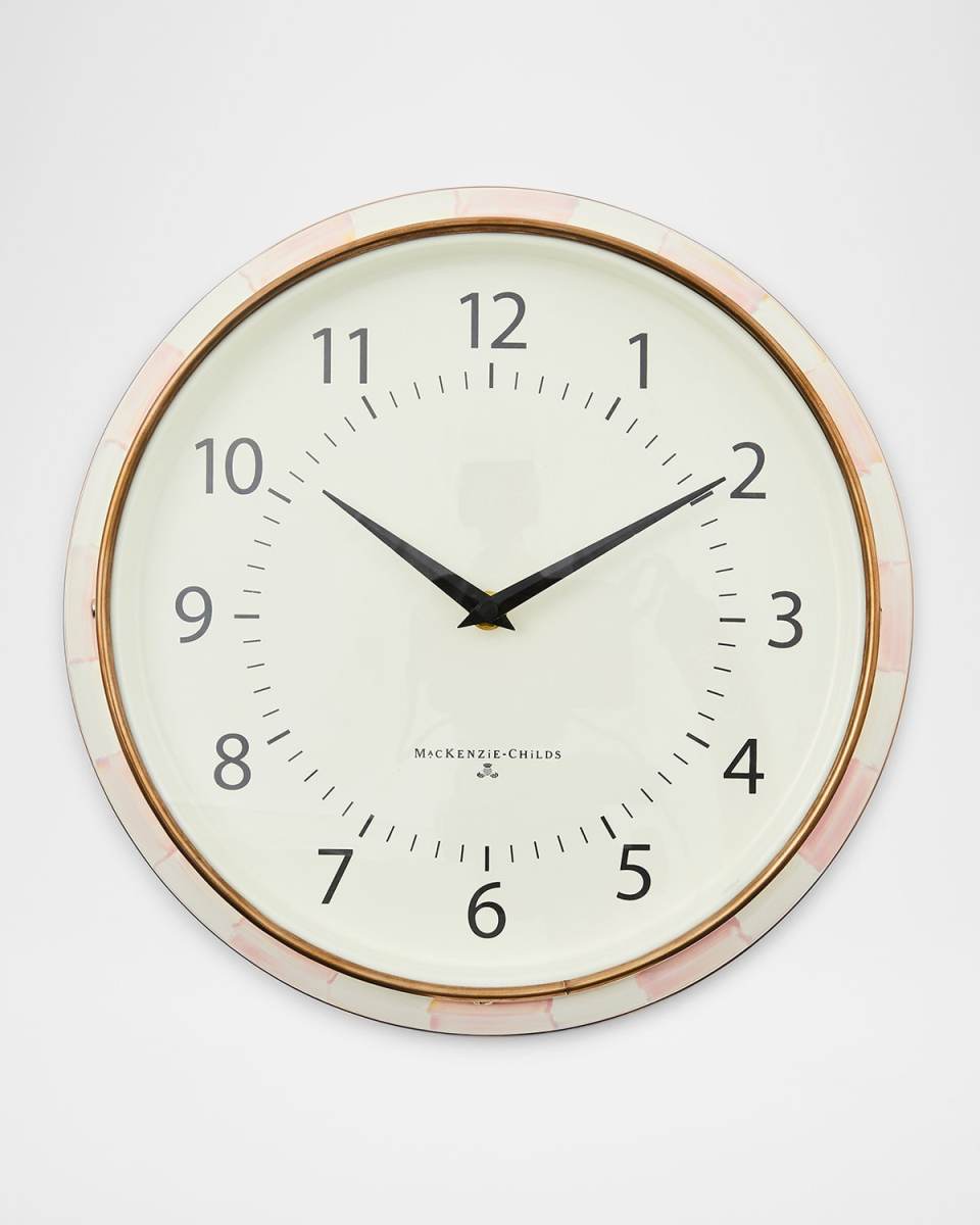 Rosy Check School Clock